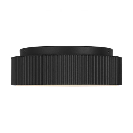 Black LED Flush Mount Ceiling Light | OROA