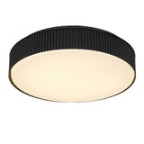 13" Black LED Flush Mount Ceiling Lamp | OROA