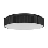 13" Black LED Flush Mount Ceiling Lamp | OROA