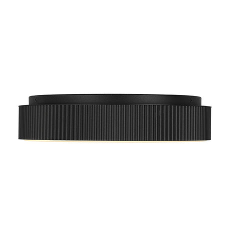 13" Black LED Flush Mount Ceiling Lamp | OROA