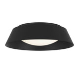 Black LED Flush Mount Ceiling Lamp | OROA