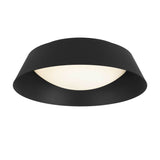 Black LED Flush Mount Ceiling Lamp | OROA