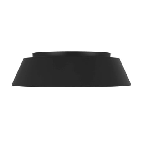Black LED Flush Mount Ceiling Lamp | OROA
