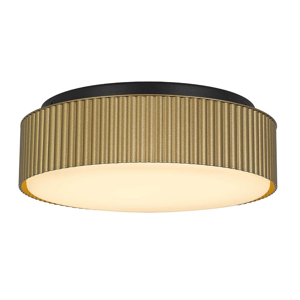Brass LED Flush Mount Ceiling Light S | OROA