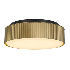Modern European furniture - Brass LED Flush Mount Ceiling Light S  -www.oroa.com