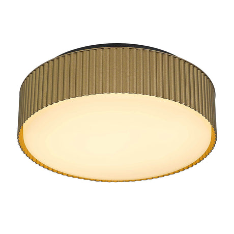 Brass LED Flush Mount Ceiling Light S | OROA