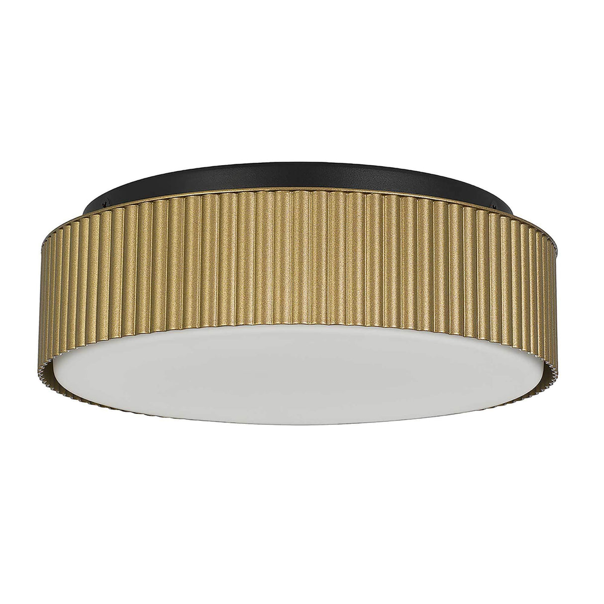 Brass LED Flush Mount Ceiling Light S | OROA