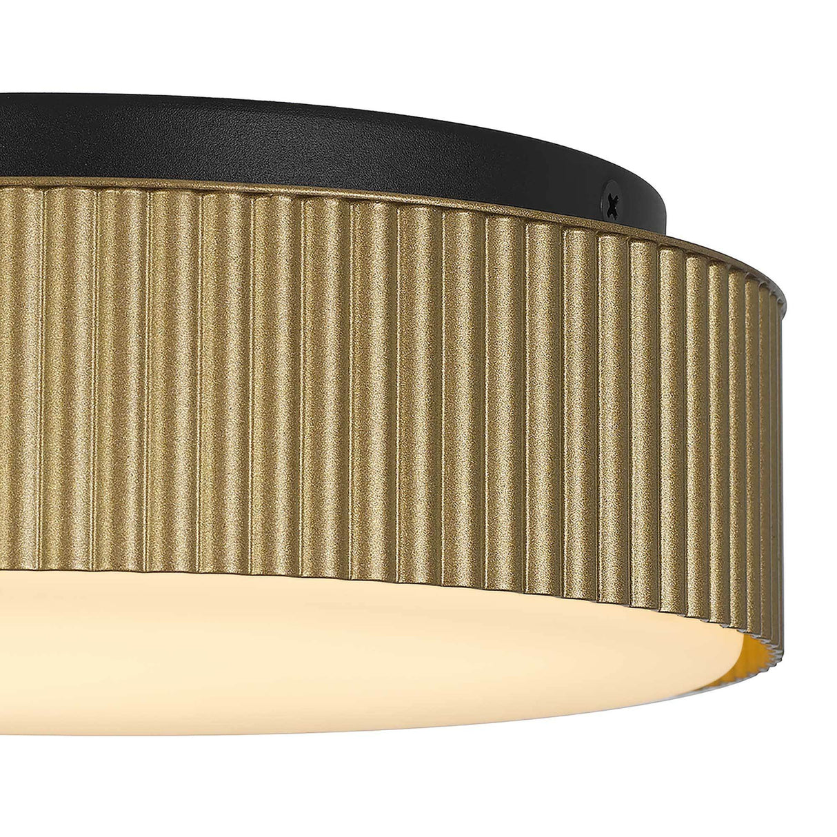 Brass LED Flush Mount Ceiling Light S | OROA