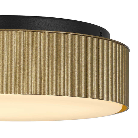 Brass LED Flush Mount Ceiling Light S | OROA
