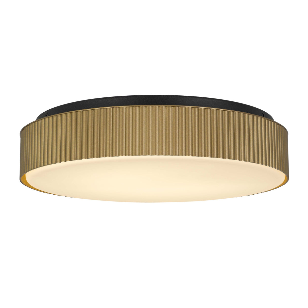 Brass LED Flush Mount Ceiling Light L | OROA