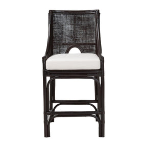 Modern European furniture - Rattan Sloped-Arm Counter Stool - www.oroa.com