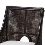Modern European furniture - Rattan Sloped-Arm Counter Stool - www.oroa.com