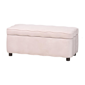   Velvet Storage Bench | Oroa.com