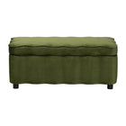 Modern European furniture - Velvet Storage Bench - www.oroa.com