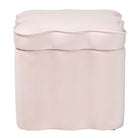 Modern European furniture - Scalloped Storage Ottoman - www.oroa.com