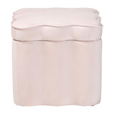 Modern European furniture - Scalloped Storage Ottoman - www.oroa.com