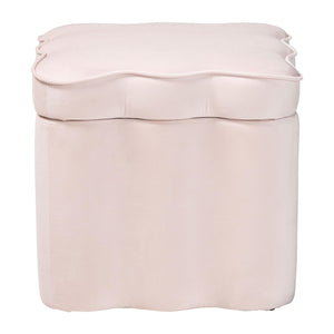   Modern European furniture - Scalloped Storage Ottoman - www.oroa.com | Oroa.com