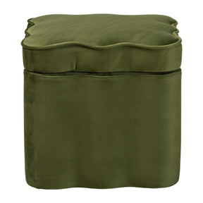Modern European furniture - Scalloped Storage Ottoman - www.oroa.com