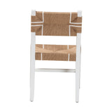 Modern European furniture - White Mahogany Bohemian Dining Chair - www.oroa.com