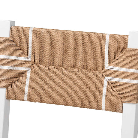 Modern European furniture - White Mahogany Bohemian Dining Chair - www.oroa.com