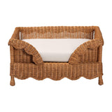 Modern European furniture - Natural Rattan Pet Bed - www.oroa.com