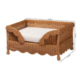 Modern European furniture - Natural Rattan Pet Bed - www.oroa.com