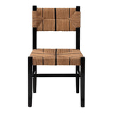 Modern European furniture - Black Mahogany Bohemian Dining Chair - www.oroa.com