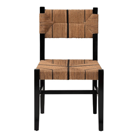 Modern European furniture - Black Mahogany Bohemian Dining Chair - www.oroa.com