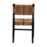 Modern European furniture - Black Mahogany Bohemian Dining Chair - www.oroa.com