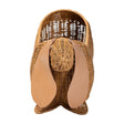 Natural Rattan Dachshund Basket – Daffodil – front view