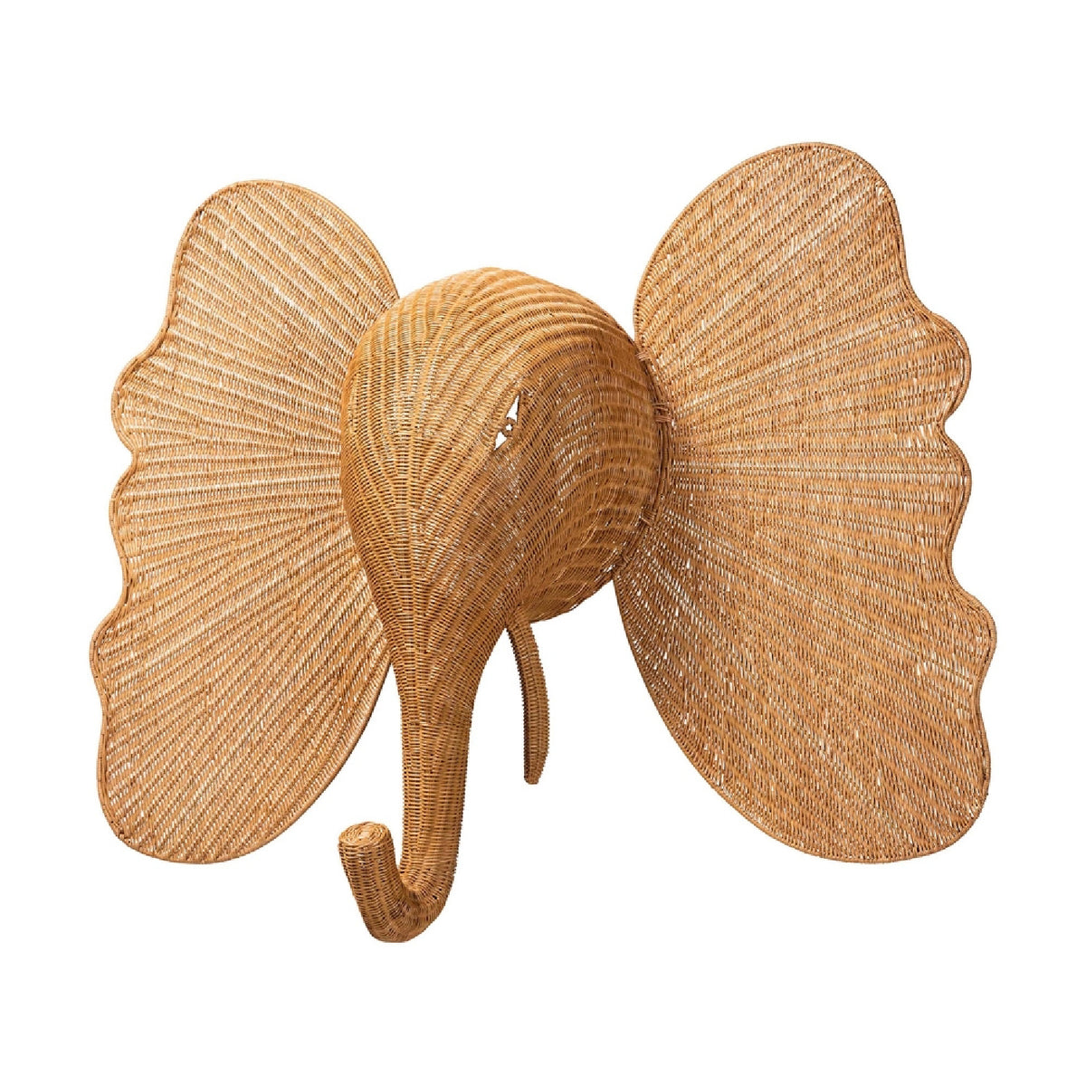 Rattan Elephant Wall Decor | OROA Kids Elissa