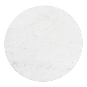   Modern European furniture - Round White Marble Coffee Table - www.oroa.com | Oroa.com