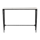 Modern European furniture - White Marble Console Table - www.oroa.com