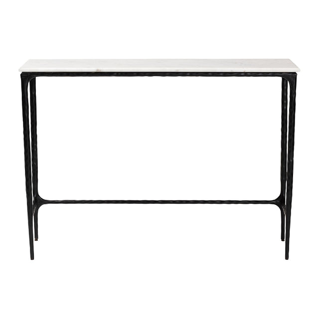 Modern European furniture - White Marble Console Table - www.oroa.com