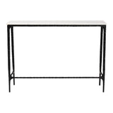 Modern European furniture - White Marble Console Table - www.oroa.com