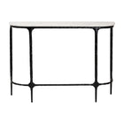 Modern European furniture - White Marble Console Table - www.oroa.com