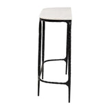 Modern European furniture - White Marble Console Table - www.oroa.com