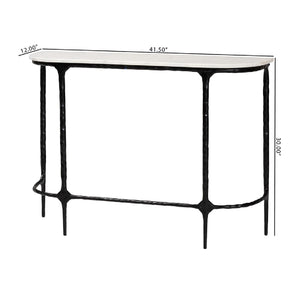   Modern European furniture - White Marble Console Table - www.oroa.com | Oroa.com