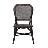Modern European furniture - Latticed Back Rattan Dining Chair - www.oroa.com