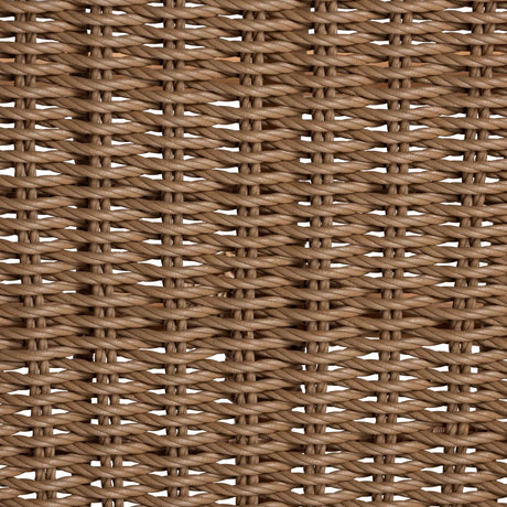 Modern European furniture - Rattan Indoor/Outdoor Barrel-Back Accent Chair - www.oroa.com