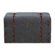 Modern European furniture - Gray Upholstered Storage Ottoman - www.oroa.com