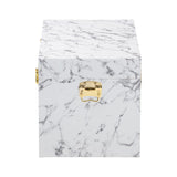 Modern European furniture - Marble Vinyl Storage Trunk - www.oroa.com