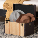 Modern European furniture -Solid Wood Storage Trunk - www.oroa.com