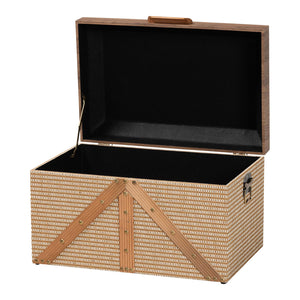   Modern European furniture - Woven Exterior Storage Trunk - www.oroa.com | Oroa.com