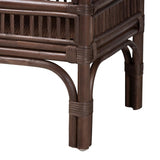 Modern European furniture - Woven Rattan Console Table - www.oroa.com