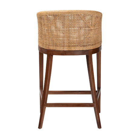 Modern European furniture - Rattan Bar Stool - www.oroa.com