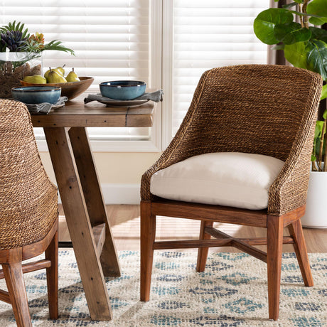   Modern European furniture - Woven Seagrass Dining Chair - www.oroa.com | Oroa.com