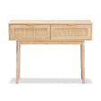 Modern European furniture - Oak 2-Drawer Console Table - www.oroa.com