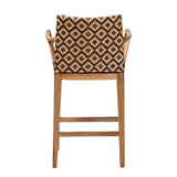 Rattan & Teak Counter Stool | Bali Loom Storsel