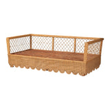 Modern European furniture - Rattan Lattice Sofa Daybed - www.oroa.com